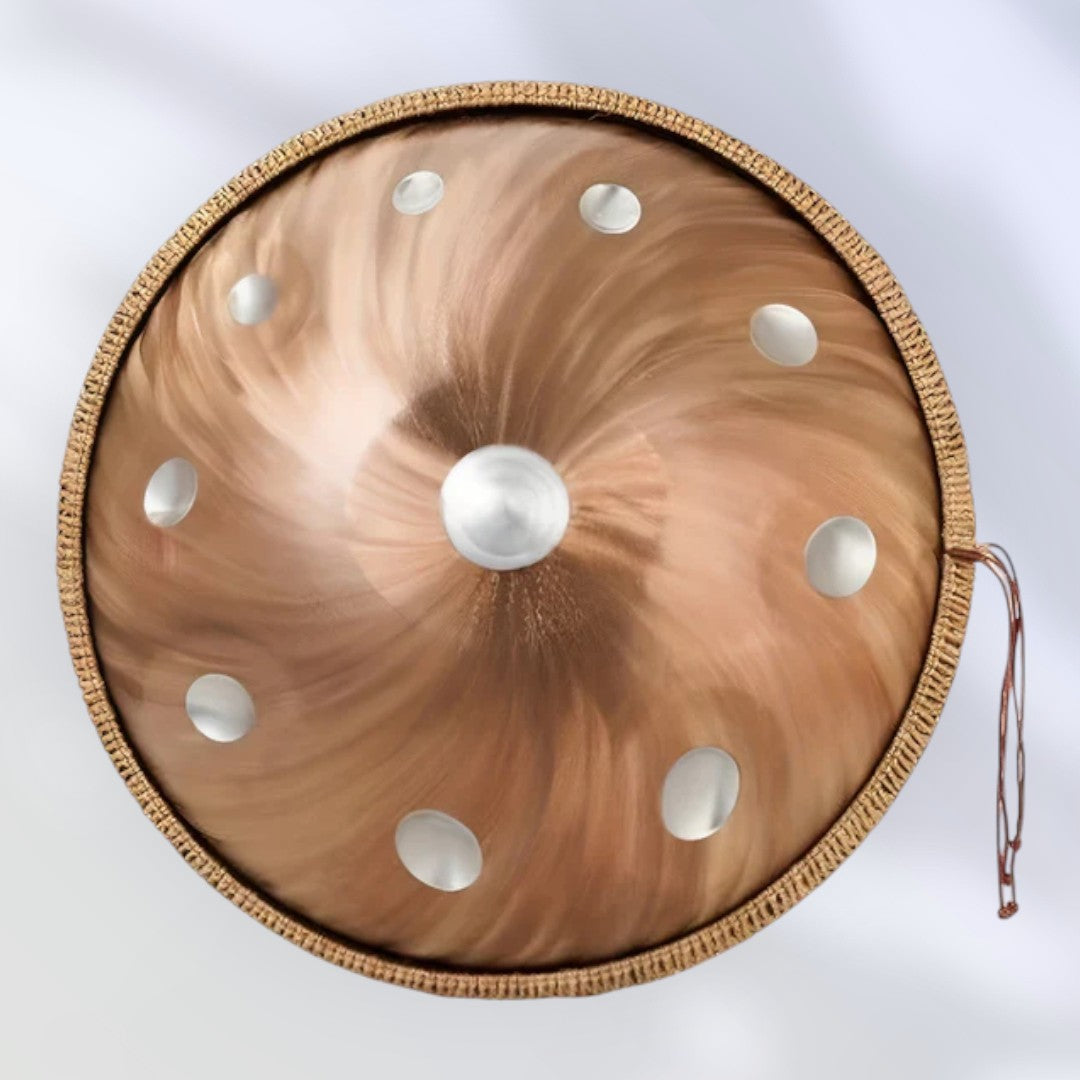 Handpan Byakugan 10 notes Kurd en ré mineur 440 Hz