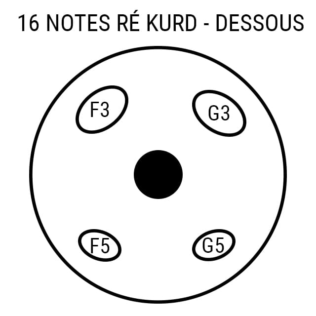 Handpan 16 notes