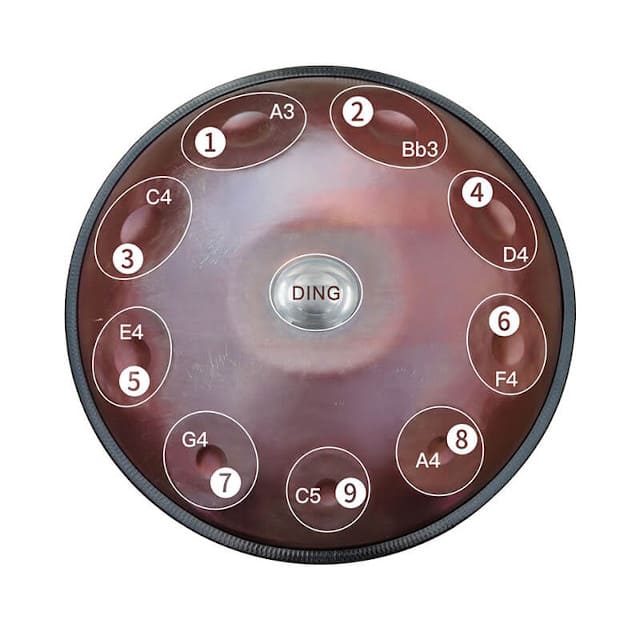 Handpan 10 notes