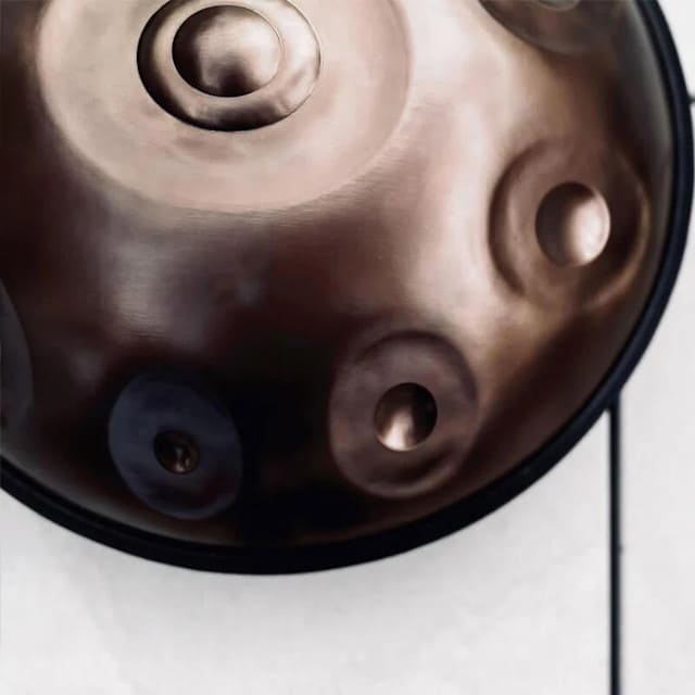 Handpan acier nitruré