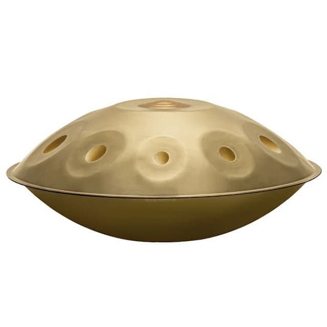 Handpan avec baguettes