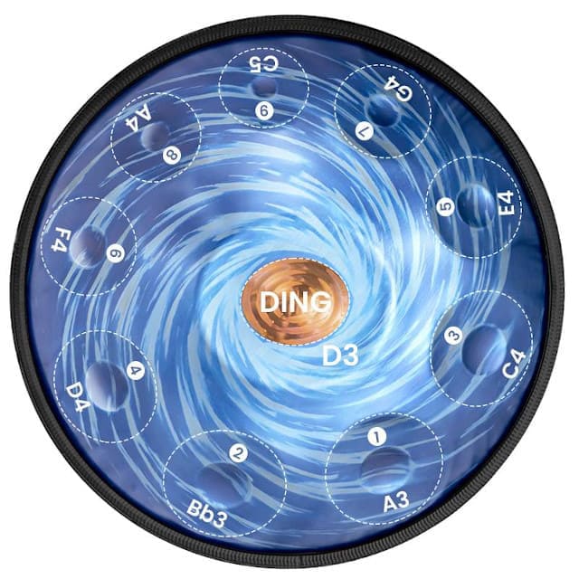 Handpan Percussion – Tambour Handpan Méditation & Relaxation – Mon-Handpan