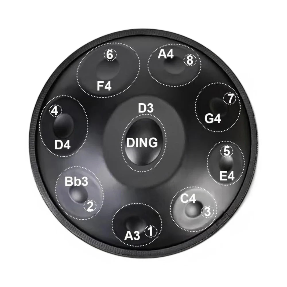 Handpan Vibrations Profondes – Tambour Handpan Méditation & Relaxation – Mon-Handpan