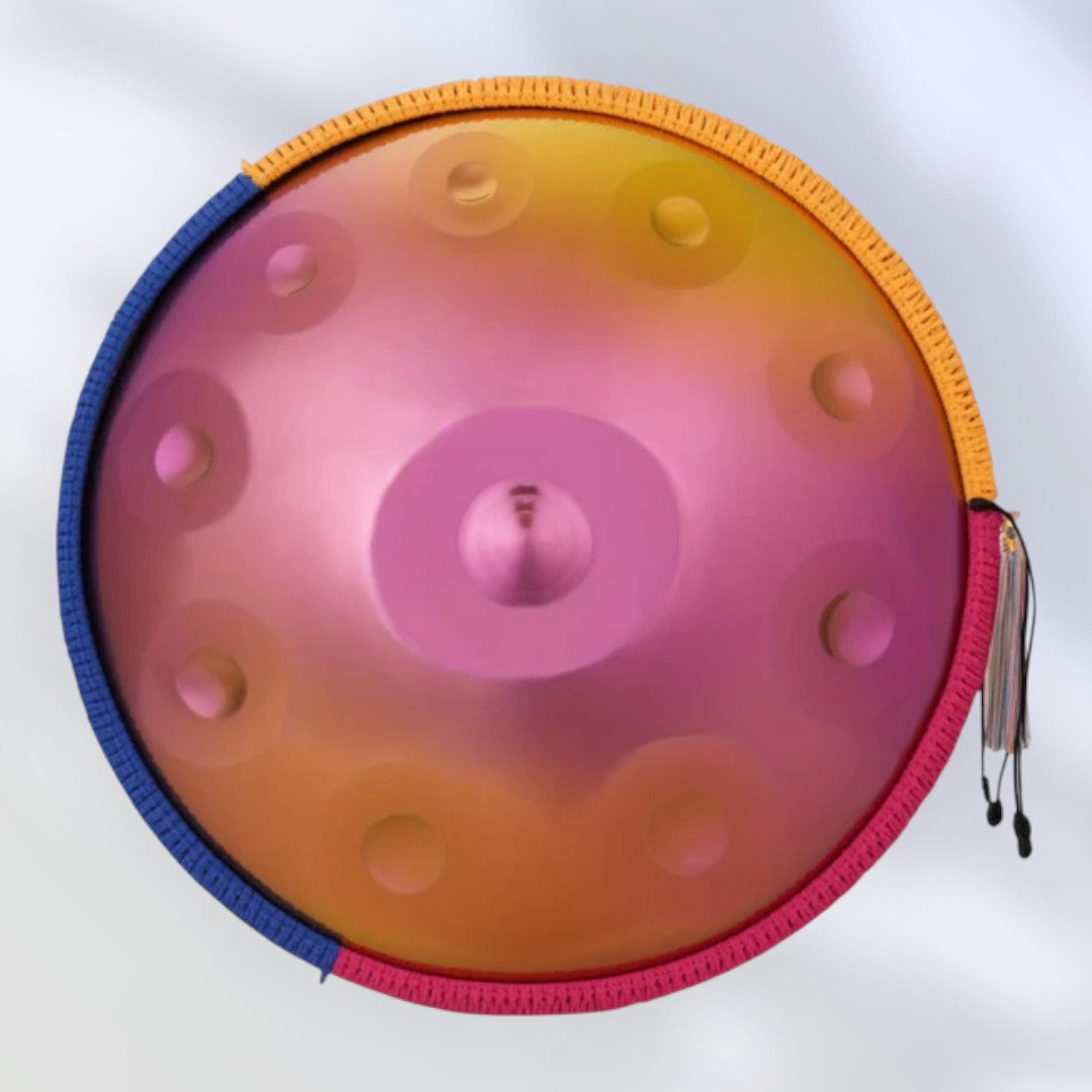 Handpan Dreamy Gradient 10 notes Kurd en ré mineur 440 Hz