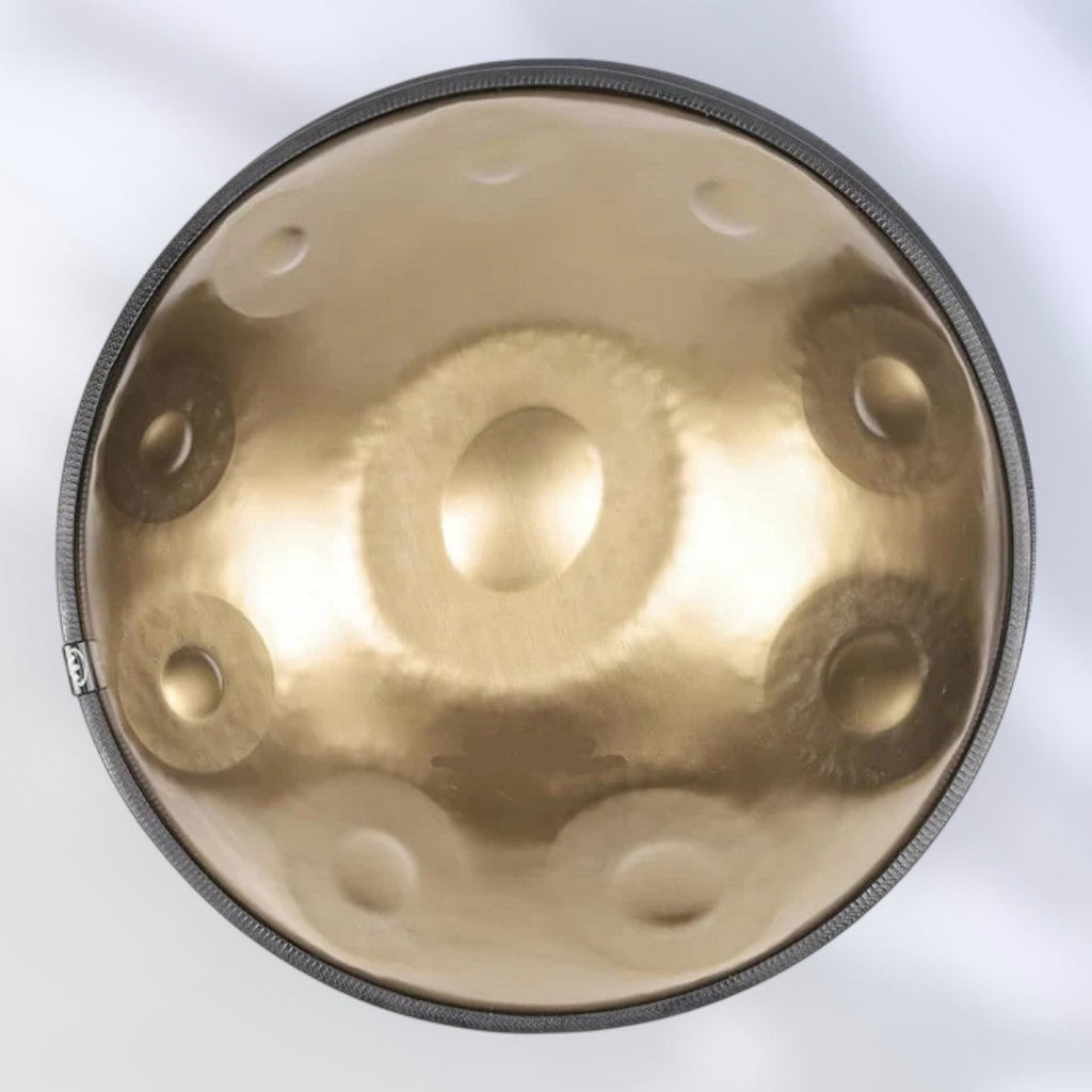 Handpan 10 notes Kurd en ré mineur 440 Hz