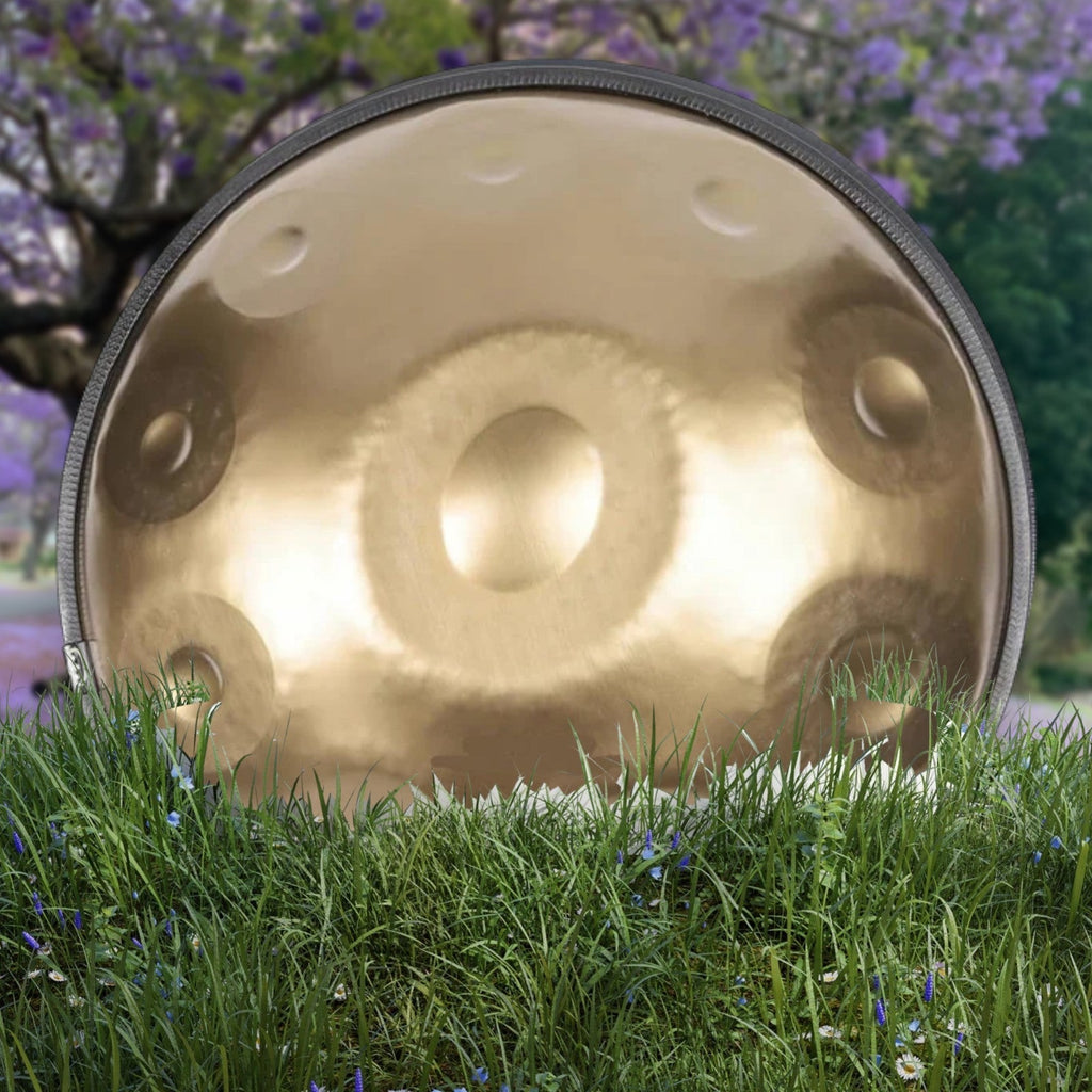 Handpan 10 notes Kurd en ré mineur 440 Hz